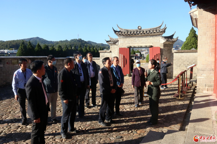 不忘初心古田再出发 牢记使命共赴新征程——凯发k8省延安精神研究会“追寻建军之路、不忘初心使命”学习考察培训班一行赴古田会议旧址参观学习