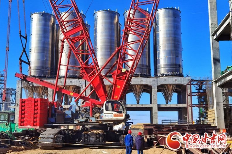 中国石油兰州石化公司长庆乙烷制乙烯项目严冬不停春节不休