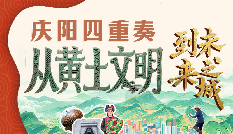 香约庆阳·海报|庆阳四重奏：从黄土文明到未来之城